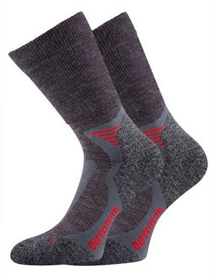 TippTexx 24 Sportsocken 2 Paar Merino Wandersocken, Trekkingsocken mit Spezialpolsterungen TippTexx 24 Sportsocken 2 Paar Merino Wandersocken, Trekkingsocken mit Spezialpolsterungen von TippTexx 24