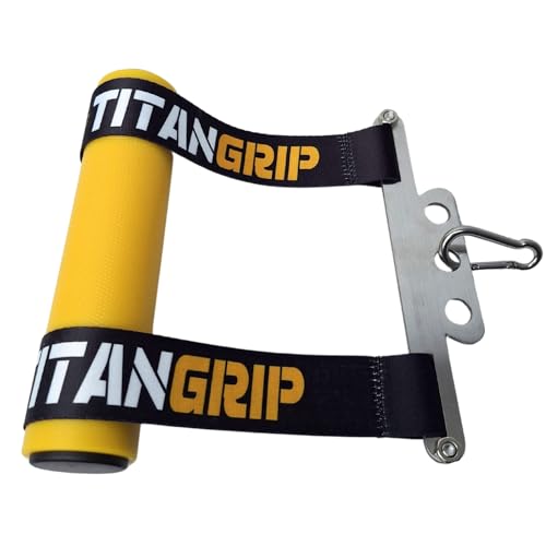 Titangrip Iron Wrist Wrist Wrench | Finger & Handtrainer, Unterarmtrainer für Kabelzug | Armwrestling, Bodybuilding, Physiotherapie (40 mm) Titangrip Iron Wrist Wrist Wrench | Finger & Handtrainer, Unterarmtrainer für Kabelzug | Armwrestling, Bodybuilding, Physiotherapie (40 mm) von Titangrip