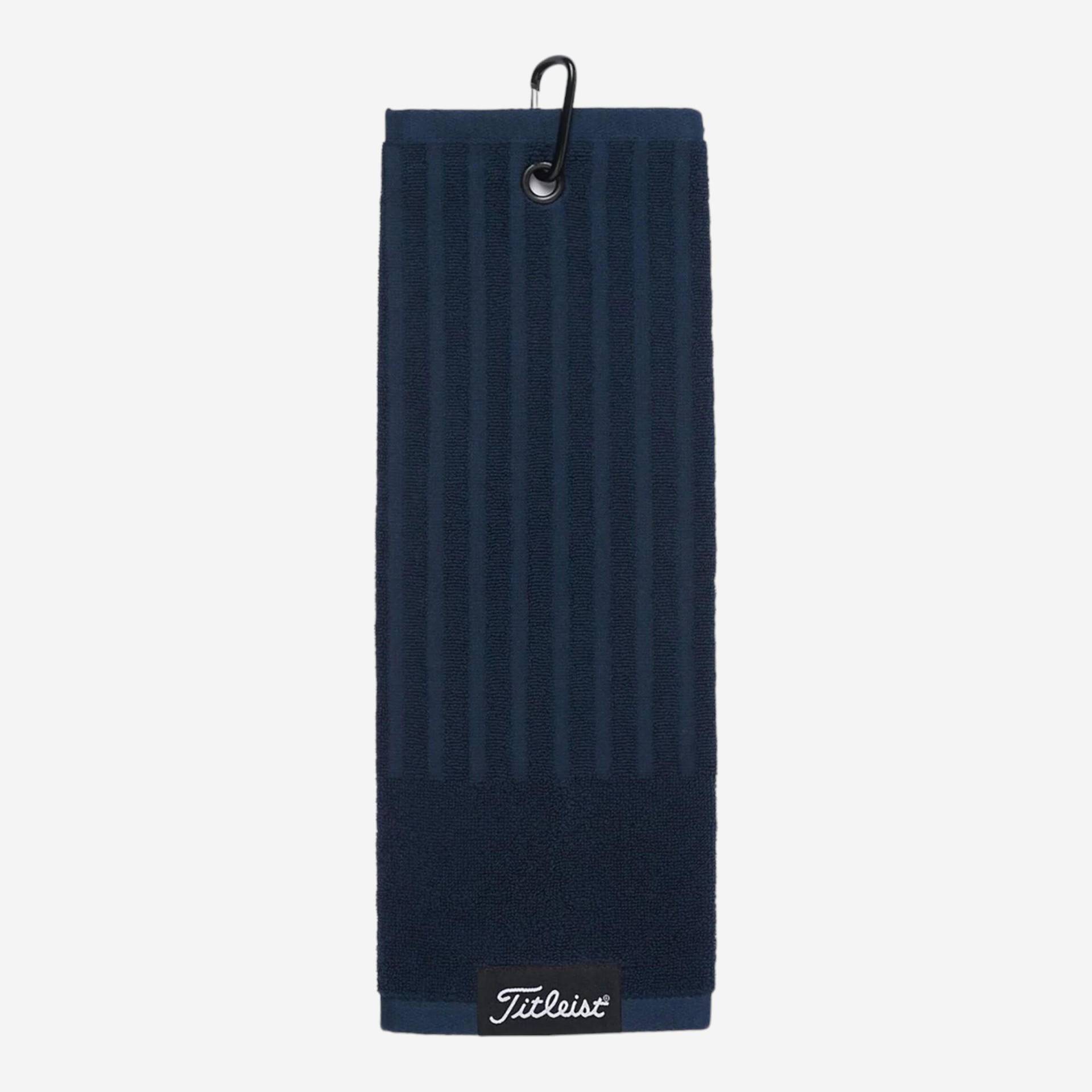 Golfhandtuch Titleist Trifold marineblau von Titleist