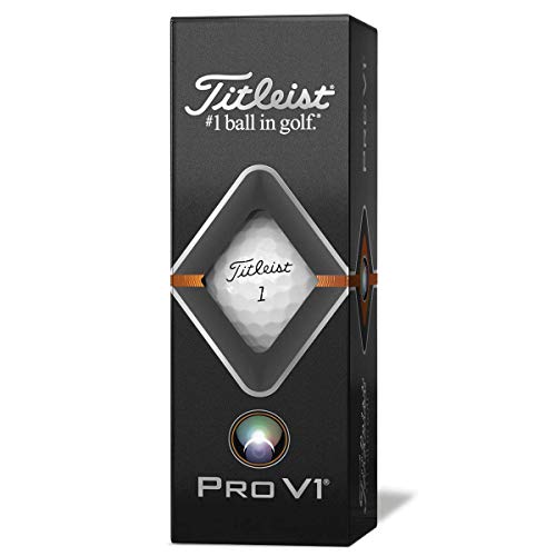 TITLEIST Pro V1 ProV1 New Golf Balls 2019 Model Pack of 3 Sleeve TITLEIST Pro V1 ProV1 New Golf Balls 2019 Model Pack of 3 Sleeve von Titleist