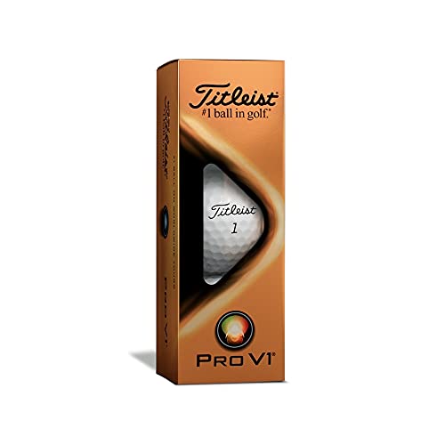 TITLEIST Pro V1 ProV1 New Golfbälle 2021 3er Pack Sleeve von Titleist