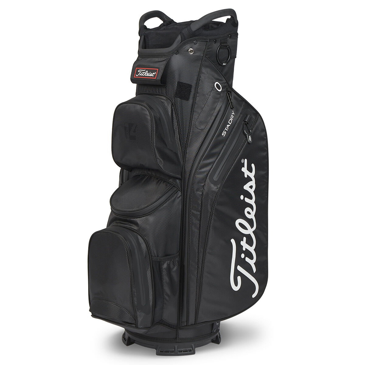 Titleist 14 StaDry Waterproof Golf Cart Bag, Black | American Golf von Titleist