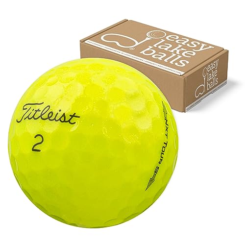 Titleist 25 NXT Tour S GELB LAKEBALLS/GOLFBÄLLE - QUALITÄT AAA/AA von Titleist