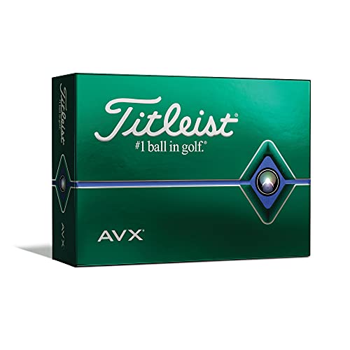 Titleist AVX Golfball, Weiß von Titleist