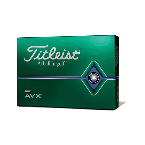 Titleist AVX Golfball, Weiß Titleist AVX Golfball, Weiß von Titleist