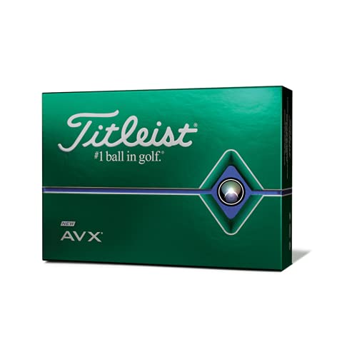 Titleist AVX Golfball, Weiß von Titleist