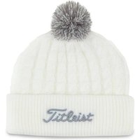 Titleist Cable Knit Pom weiß von Titleist