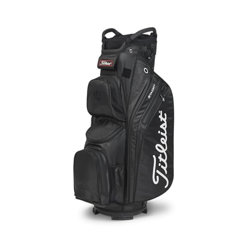 Titleist Cart 14 StaDry Golftasche, Schwarz Titleist Cart 14 StaDry Golftasche, Schwarz von Titleist