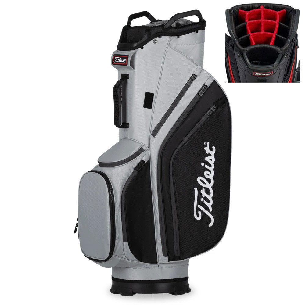 'Titleist Club 14 Lightweight Cartbag grau/schwarz' 'Titleist Club 14 Lightweight Cartbag grau/schwarz' von Titleist