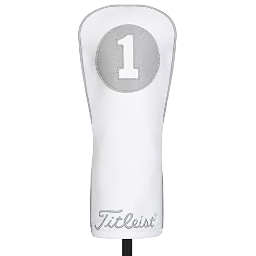 Titleist Frost Out Schlägerhaube, Leder, Weiß/Grau Titleist Frost Out Schlägerhaube, Leder, Weiß/Grau von Titleist