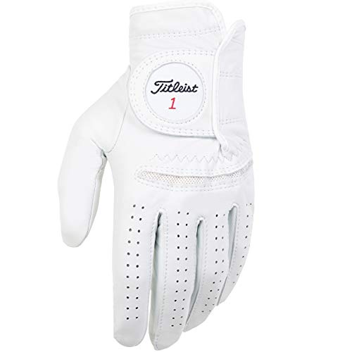 Titleist Perma Soft Handschuh Damen weiß Linke Hand/M von Titleist