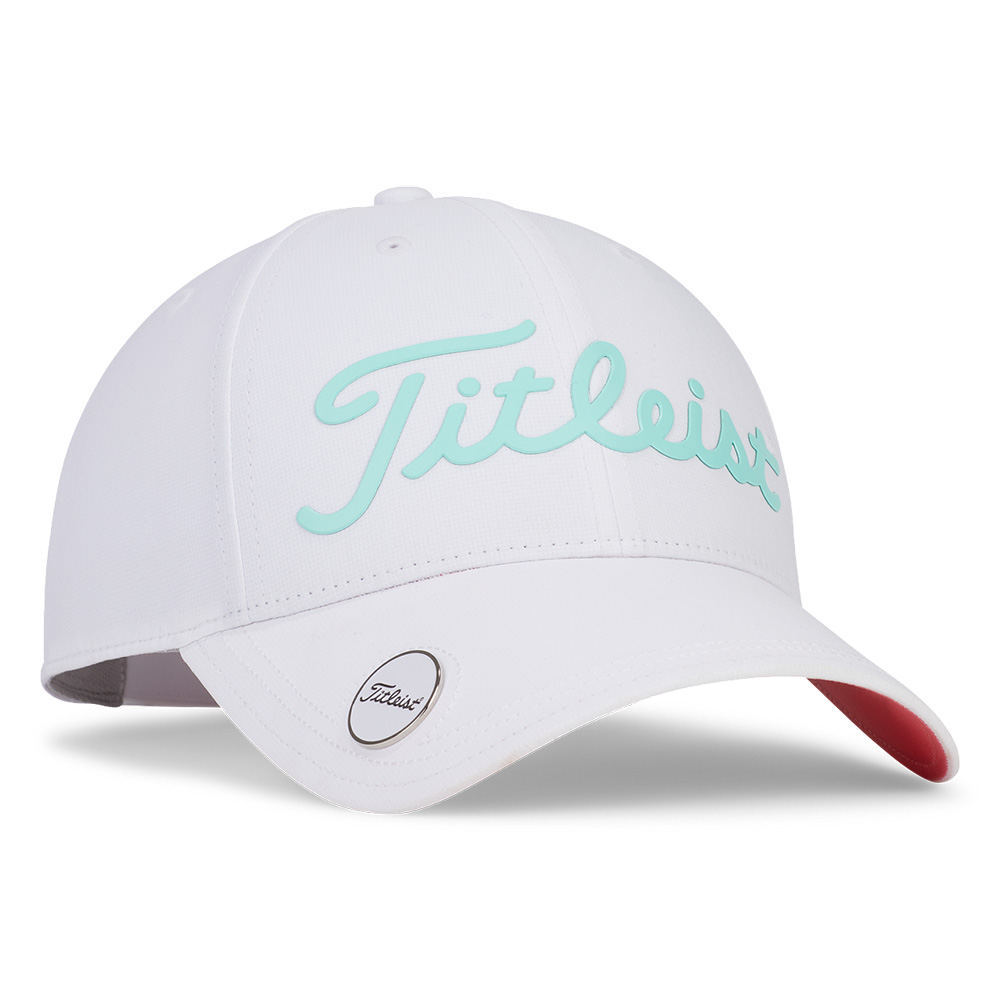 'Titleist Players Perf.Damen Ballmarker Cap weiss/tÃ¼rkis' von Titleist