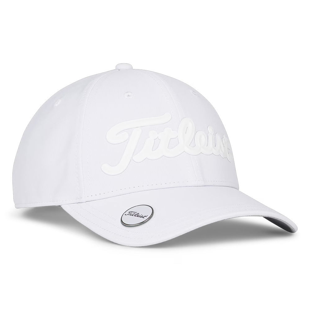 'Titleist Players Performance Ballmarker Cap weiss/weiss' 'Titleist Players Performance Ballmarker Cap weiss/weiss' von Titleist