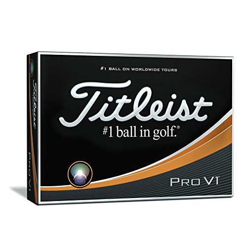 Titleist Pro V1 Herren Bälle, weiß, One Size Titleist Pro V1 Herren Bälle, weiß, One Size von Titleist