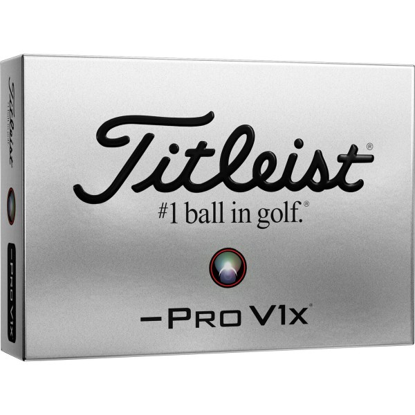 Titleist Pro V1 Left Dash Golfbälle - 12er Pack weiß von Titleist