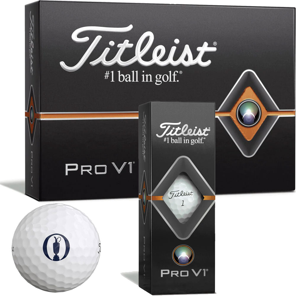 'Titleist Pro V1 THE OPEN 12er Packung weiss' 'Titleist Pro V1 THE OPEN 12er Packung weiss' von Titleist