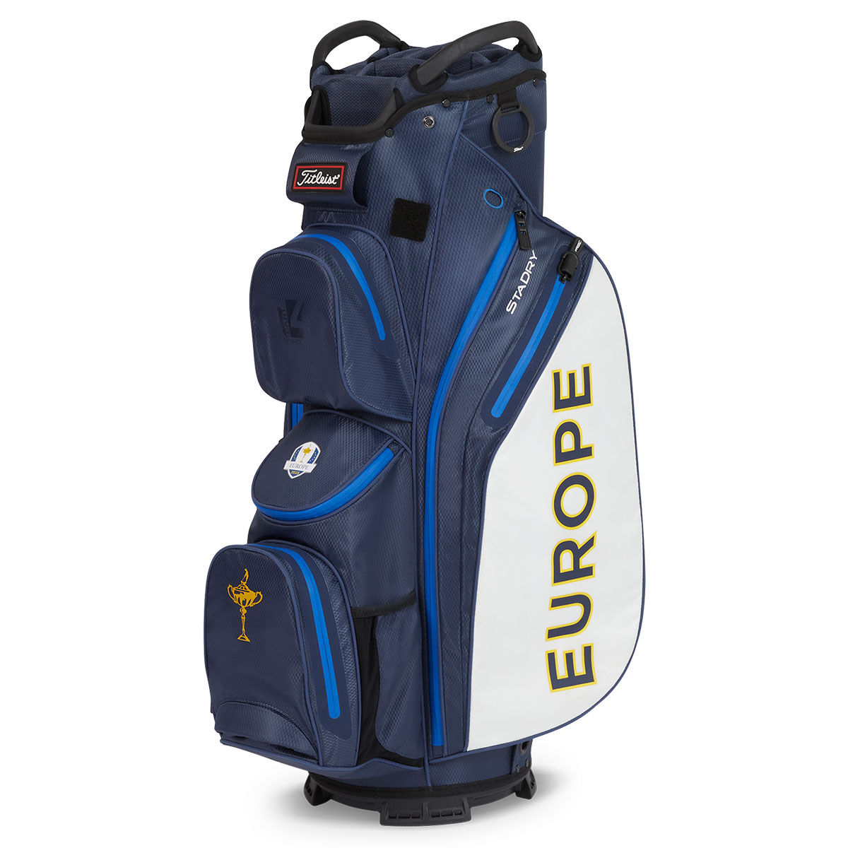 Titleist StaDry 14 Ryder Cup Limited-Edition Waterproof Golf Cart Bag, Navy, one size | American Golf von Titleist