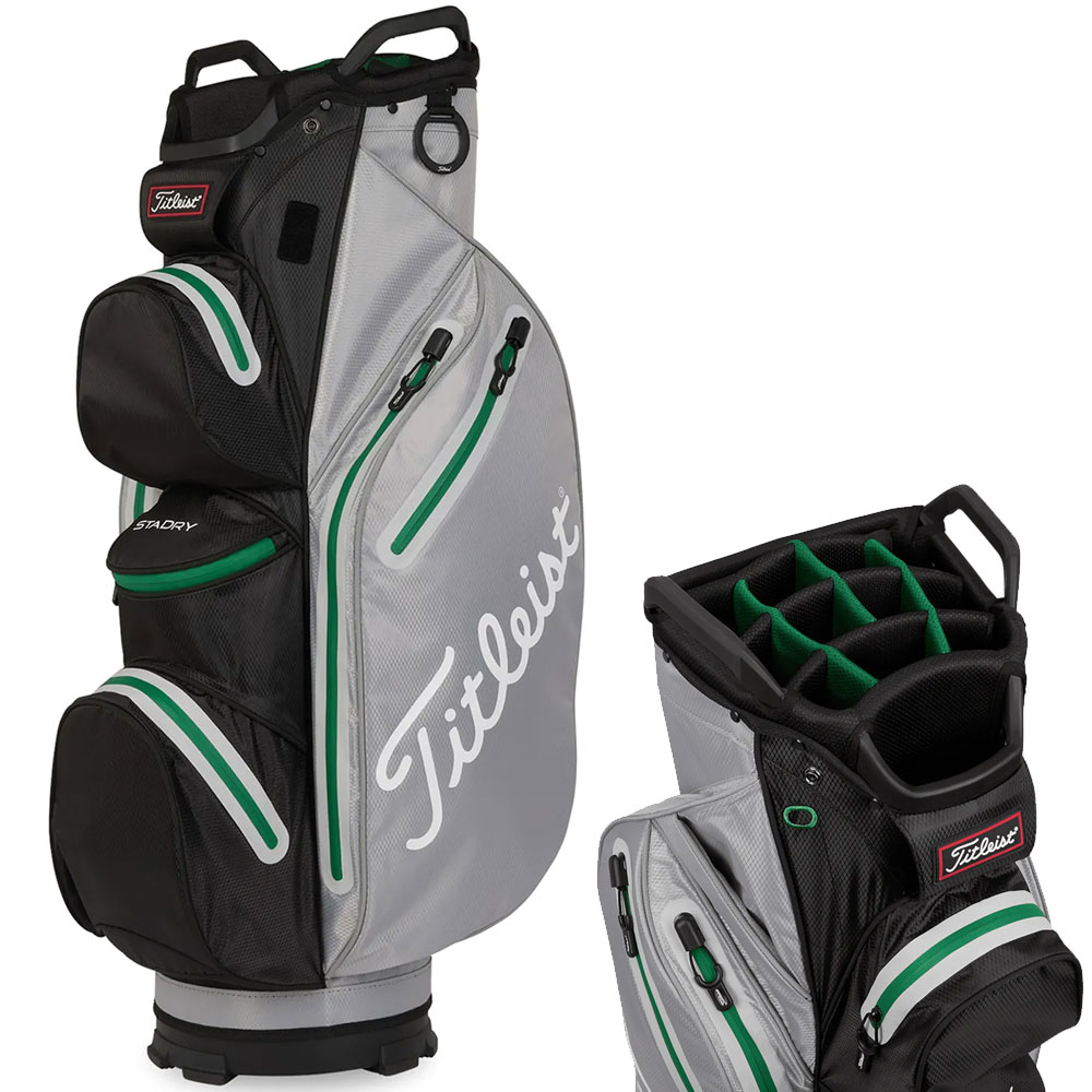 'Titleist StaDry Cart 14 Trolleybag wasserdicht schw/gr/grün' 'Titleist StaDry Cart 14 Trolleybag wasserdicht schw/gr/grün' von Titleist