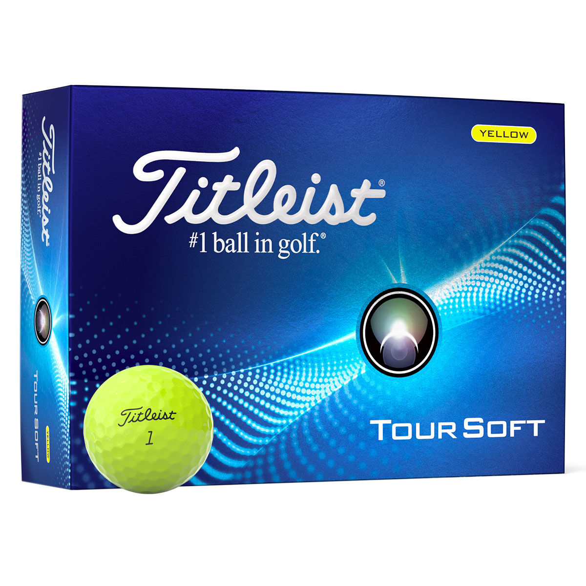 Titleist Tour Soft 12 Golf Ball Pack, Mens, Yellow | American Golf von Titleist