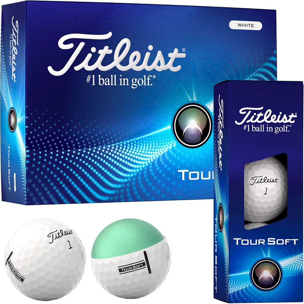 'Titleist Tour Soft Golfball 12er Packung weiss' 'Titleist Tour Soft Golfball 12er Packung weiss' von Titleist