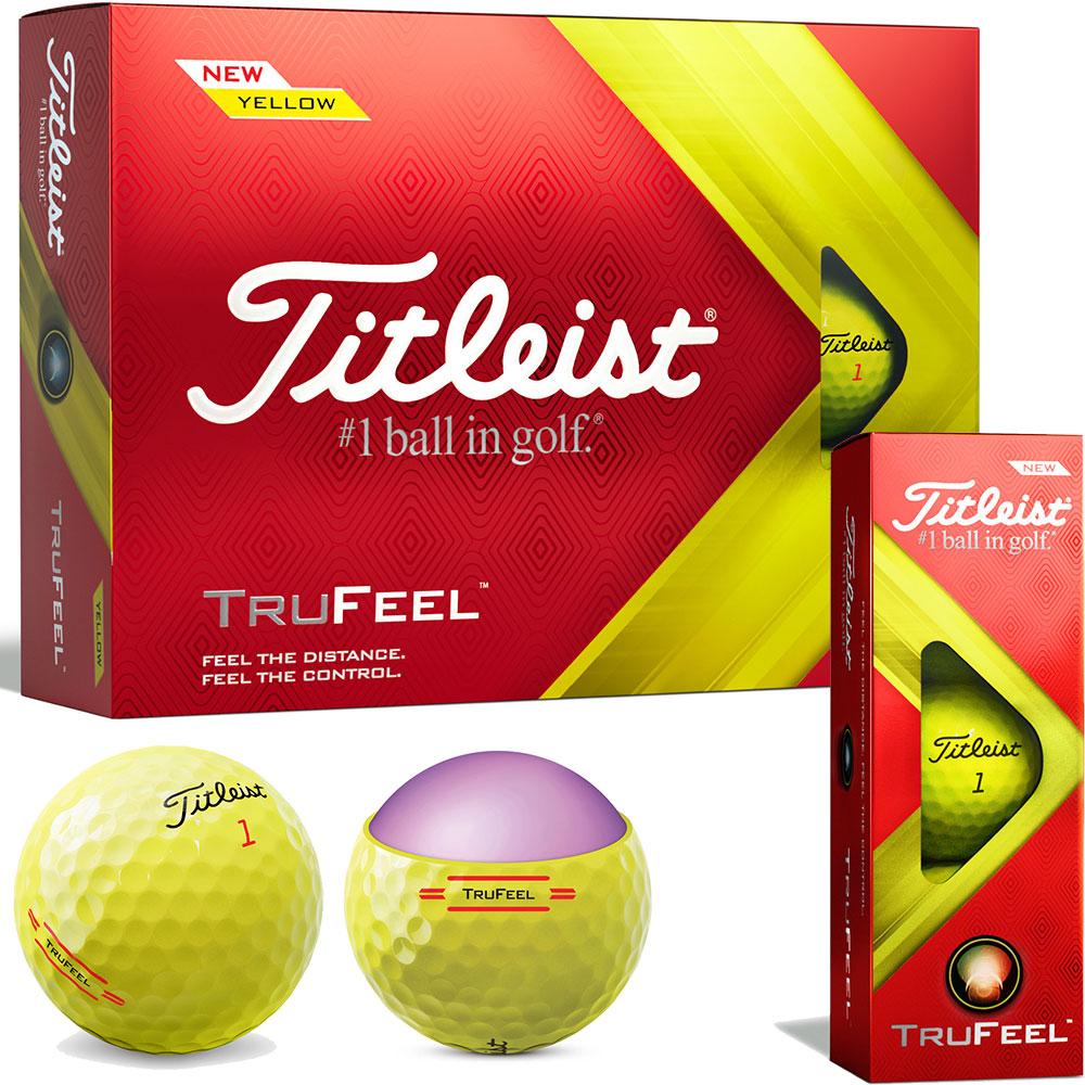 'Titleist TruFeel ''23 12er Pack gelb' 'Titleist TruFeel ''23 12er Pack gelb' von Titleist