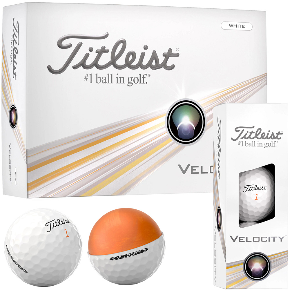 'Titleist Velocity Golfball 12er Packung weiss' 'Titleist Velocity Golfball 12er Packung weiss' von Titleist