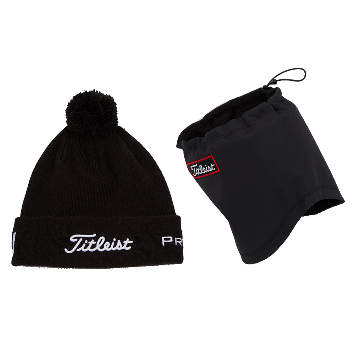 Titleist Winter Beanie & Neck Warmer Golf Gift Set, Mens, Black, One size | American Golf - Father's Day Gift von Titleist