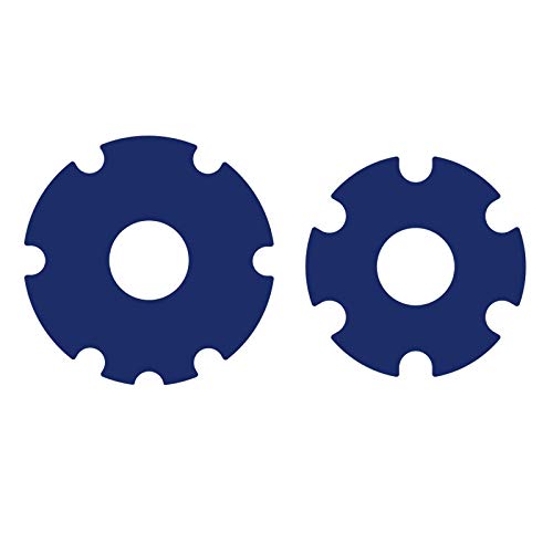 Tixqeaif Aufkleber zum Schutz des Vorder Rad Motors für Roller für M365 / Pro / 1S Modifikations Teile für Roller Blau von Tixqeaif