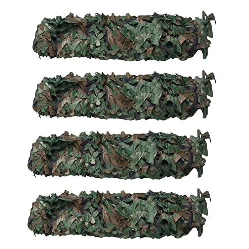 Tlily 4X Jagd Tarn Netze Camo Netting Jalousien Perfekt für Sonnen Schutz Camping Jagd Dekoration, 3Mx2M von Tlily