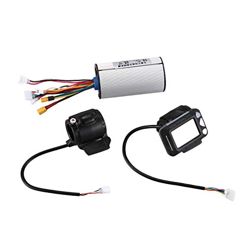 Tlily Controller Bremse LCD-Anzeige 24V 250W Elektroroller Controller BüRstenloser Motor Elektrofahrrad ZubehöRsatz von Tlily