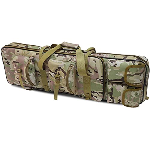 Waffentasche Gewehrtasche Langwaffentasche Futteral,Double Rifle Bag Mit Pouches Compartments,Mit Justierbarem Schultergurt Für Langwaffen Luftgewehr Gewehr Jagd B,120CM Waffentasche Gewehrtasche Langwaffentasche Futteral,Double Rifle Bag Mit Pouches Compartments,Mit Justierbarem Schultergurt Für Langwaffen Luftgewehr Gewehr Jagd B,120CM von Tmendy