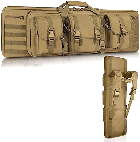 Waffentasche, Gewehrtasche,Tactical Double Long Rifle Pistol Gun Case Lockable Pouches Compartments, Available for Magazine Storage and Other Tools 118cm Waffentasche, Gewehrtasche,Tactical Double Long Rifle Pistol Gun Case Lockable Pouches Compartments, Available for Magazine Storage and Other Tools 118cm von Tmendy