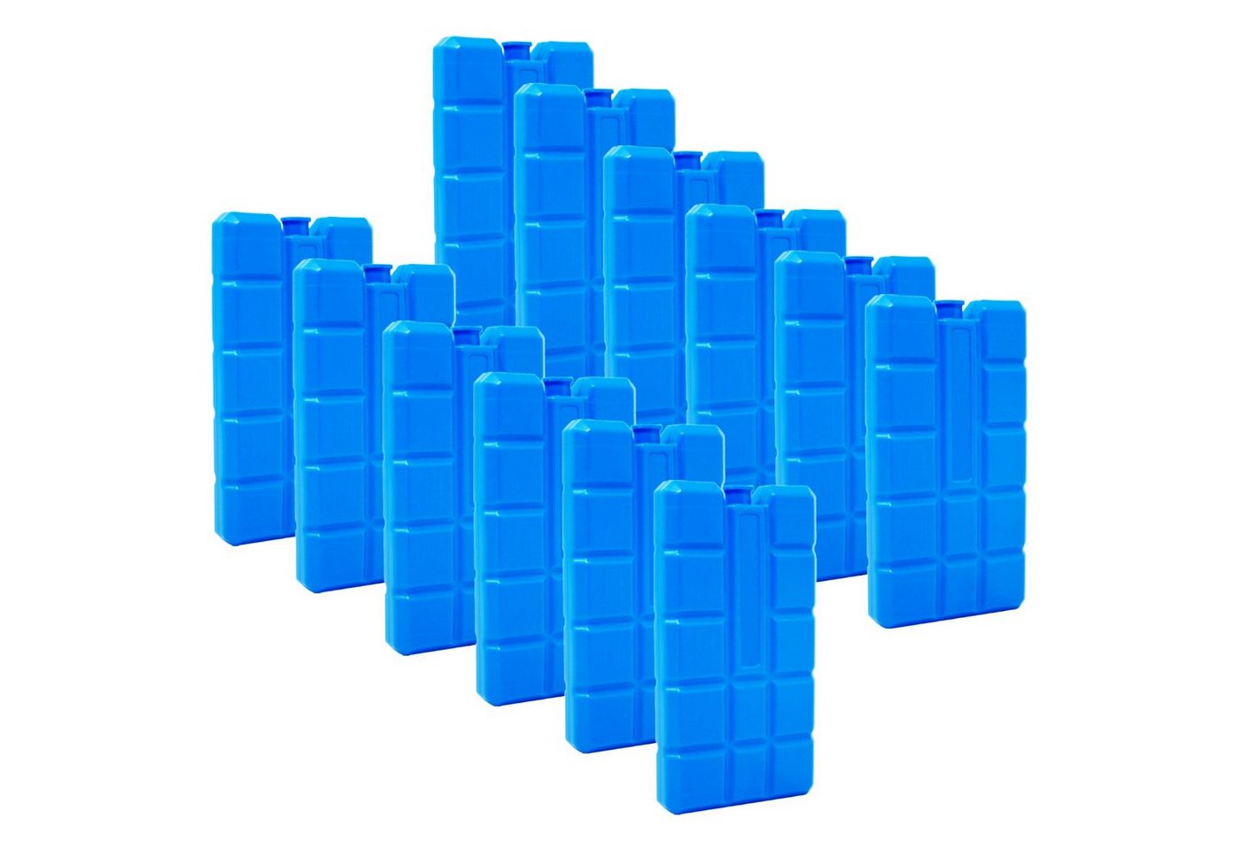 ToCi Kühlakku 12er Set Kühlakku mit je 200 ml, 12 blaue Kühlelemente für Kühltasche ToCi Kühlakku 12er Set Kühlakku mit je 200 ml, 12 blaue Kühlelemente für Kühltasche von ToCi