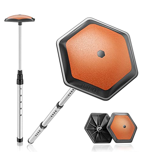 ToVii Golfschläger-Reisesystem, steifer Arm, Aluminium, verdickter, langlebiger Nylon-Kunststoff, sechseckige Oberseite, faltbare und einziehbare Stützstange ToVii Golfschläger-Reisesystem, steifer Arm, Aluminium, verdickter, langlebiger Nylon-Kunststoff, sechseckige Oberseite, faltbare und einziehbare Stützstange von ToVii