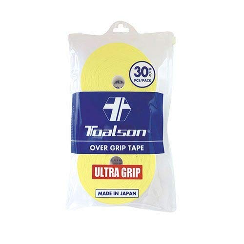 Toalson Ultra-Overgrip Griffband, 30er-Pack., gelb Toalson Ultra-Overgrip Griffband, 30er-Pack., gelb von Toalson