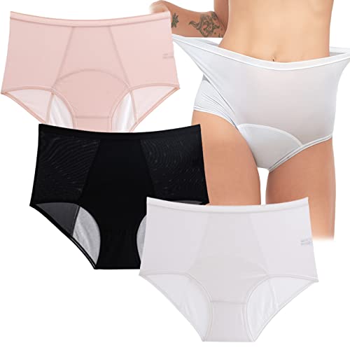 ToatlHeal Eternaldries Leak Proof Underwear, Leak Proof Underwear for Women Incontinence, Barebliss Incontinence Underwear (3PC-A,X-Large) von ToatlHeal