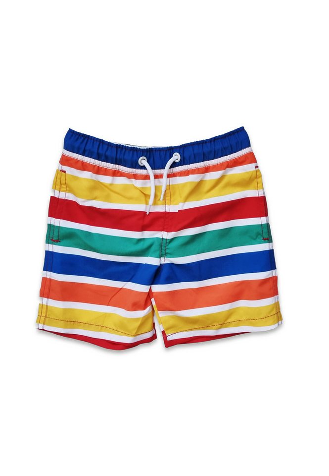Toby Tiger Badeshorts Schwimmshorts mit Happy Streifen Toby Tiger Badeshorts Schwimmshorts mit Happy Streifen von Toby Tiger