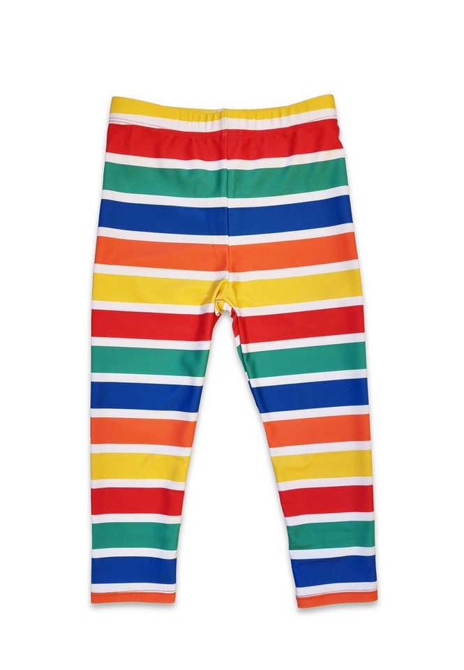 Toby Tiger Schwimmleggings Badeleggings mit Happy Streifen Toby Tiger Schwimmleggings Badeleggings mit Happy Streifen von Toby Tiger
