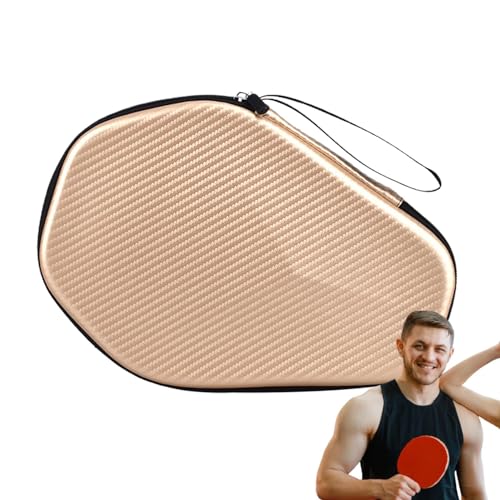 TocaFeank Tasche für Tischtennisschläger, Schutzhülle für Tischtennisschläger - Paddel-Aufbewahrungstasche für Tischtennis - Hartschalen-Ping-Pong-Aufbewahrungstasche für Tischtennis-Anfänger, von TocaFeank