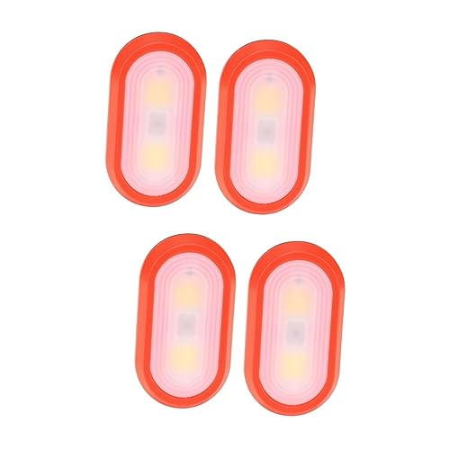 Toddmomy 4 Stück Nachtfahrlicht Led-leuchten Für Läufer Freihändiges Lauflicht Led-lauflicht Clip Auf Lauflicht Wiederaufladbares Lauflicht Miniclips Ohne Laufende Ausrüstung Nachtlauf Abs von Toddmomy