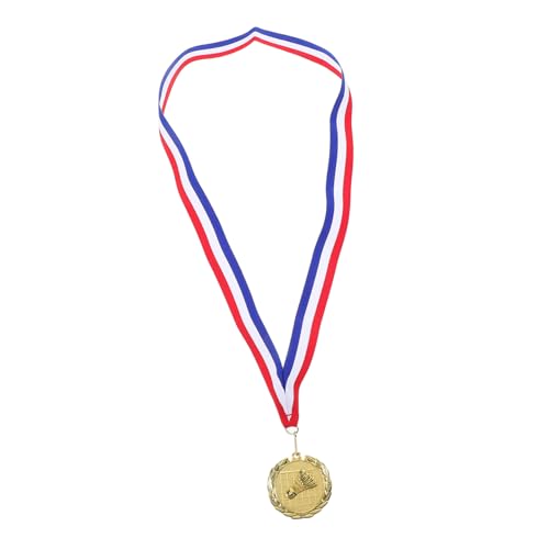 Toddmomy Badminton-medaillen Studenten Verleihen Medaille Sportmedaillen Für Medaillen Für Badminton-wettbewerbe Sportliche Medaillen Sportmedaille Für Golden Zinklegierung von Toddmomy