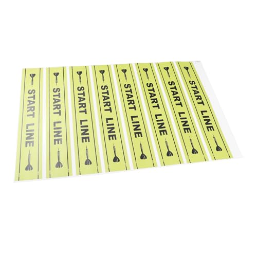 Toddmomy Dartpfeile 1 Blatt -wurflinie Bodenmarkierung Für Sicherheitsmagnetpfeil Dartzubehör Zubehör Hinweislinie Zur Erdungslinie -wurf-hinweismarkierung Darts Wandaufkleber Poster PVC Toddmomy Dartpfeile 1 Blatt -wurflinie Bodenmarkierung Für Sicherheitsmagnetpfeil Dartzubehör Zubehör Hinweislinie Zur Erdungslinie -wurf-hinweismarkierung Darts Wandaufkleber Poster PVC von Toddmomy