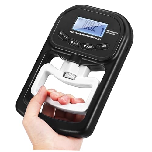 Toddmomy Griffstärke-Tester Handgriff-Dynamometer Wiederaufladbarer Griffkraft-Trainings-Grifftester Digitaler Handgriff-Tester Toddmomy Griffstärke-Tester Handgriff-Dynamometer Wiederaufladbarer Griffkraft-Trainings-Grifftester Digitaler Handgriff-Tester von Toddmomy