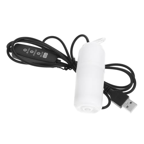 Toddmomy Mini-luftpumpe, Leise USB-luftpumpe Für Aquarien, Kompakter Und Tragbarer Aquarium-Bubbler, Kein Lärm, Einfaches Aufladen Über USB Für Aquarien von Toddmomy