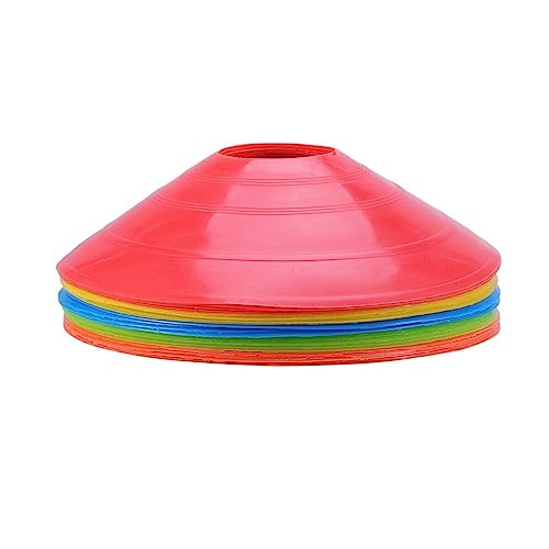 Toddmomy Packung 25 Stück Der Sportscheibe Der Trainingsscheibe Scheibe Fußball-trainingsscheibenkegel Fußball Training Toddmomy Packung 25 Stück Der Sportscheibe Der Trainingsscheibe Scheibe Fußball-trainingsscheibenkegel Fußball Training von Toddmomy