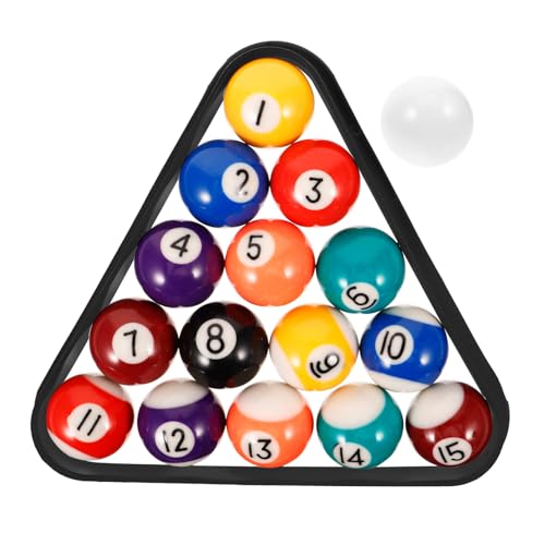 Toddmomy Mini Resin Billardkugeln,Mini Pool Ball Billard Set 32mm Umweltfreundliche Billard Kugel Set für Kinder Partyspiele zu Hause Toddmomy Mini Resin Billardkugeln,Mini Pool Ball Billard Set 32mm Umweltfreundliche Billard Kugel Set für Kinder Partyspiele zu Hause von Toddmomy