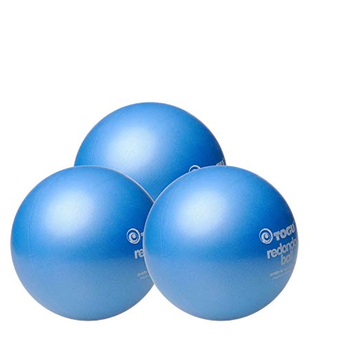 Togu 3 x Redondo Ball Pilates Ball Gymanstik Yoga Fitness Therapie 22cm blau von Togu