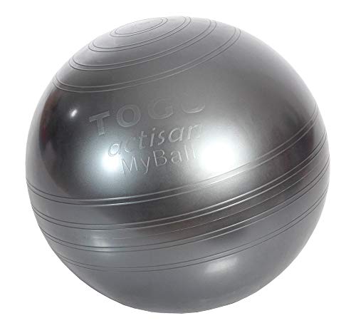 TOGU Gymnastikball MyBall 55 mit ACTISAN, anthrazit, 420430 TOGU Gymnastikball MyBall 55 mit ACTISAN, anthrazit, 420430 von Togu