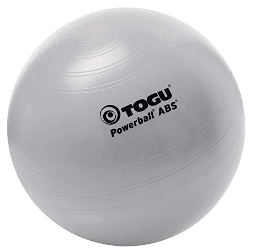 Togu Gymnastikball 65 cm Powerball ABS (Berstsicher), Silber, Sitzball, für Balance, für Yoga, als Fitness Kleingeräte und Balance Stuhl im Gym-Home-Büro Togu Gymnastikball 65 cm Powerball ABS (Berstsicher), Silber, Sitzball, für Balance, für Yoga, als Fitness Kleingeräte und Balance Stuhl im Gym-Home-Büro von Togu