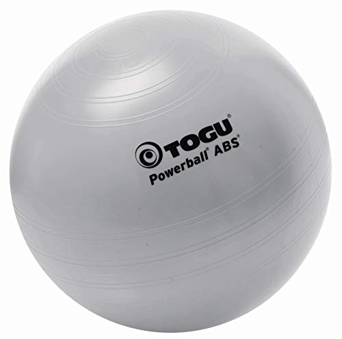 Togu Gymnastikball Powerball ABS (Berstsicher), silber, 75 cm von Togu